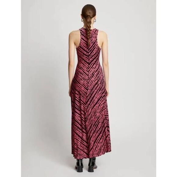 NWT PROENZA SCHOULER WHITE LABEL Sleeveless Tie Dye Jersey Dress Sz S - Picture 10 of 10
